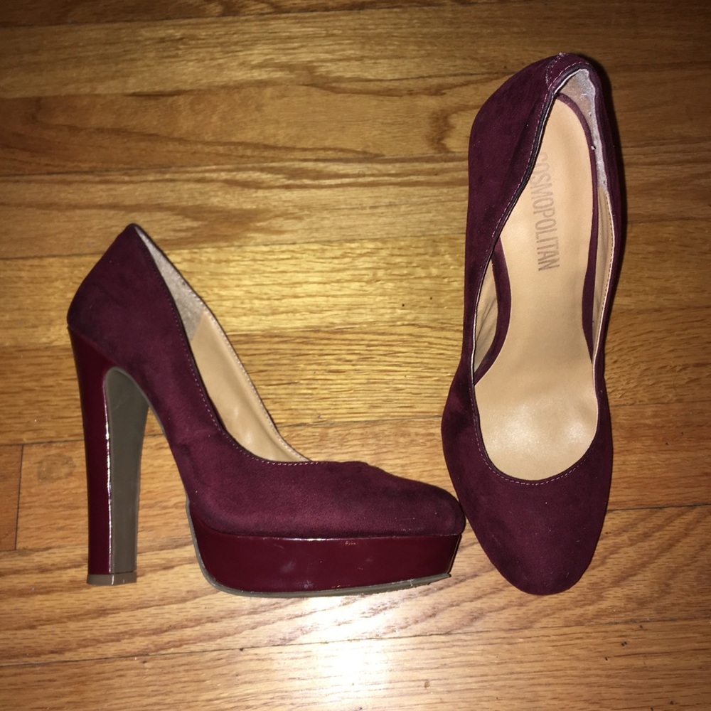 *SALE* Cosmopolitan Burgundy (Wine color) Heels